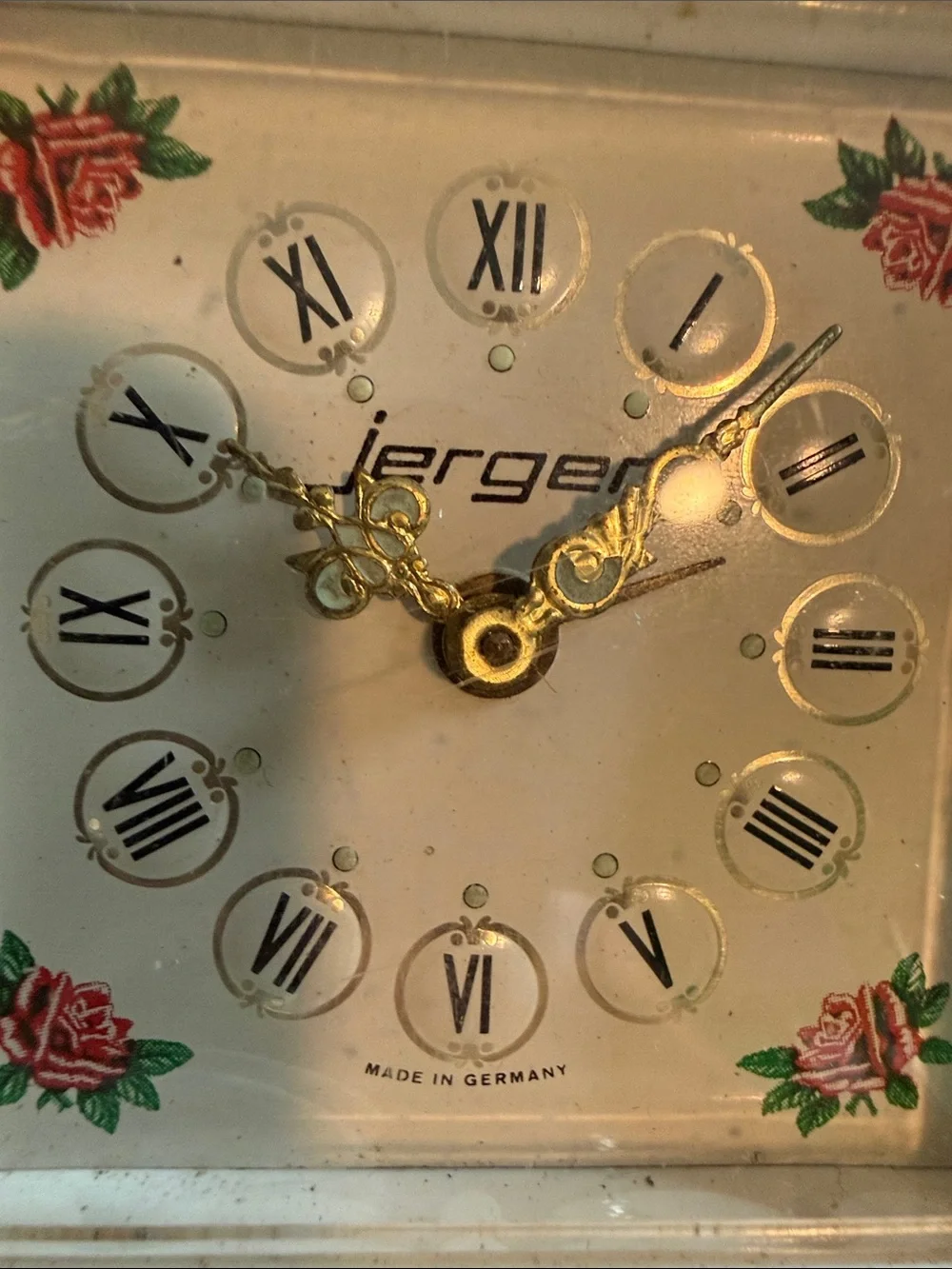 Vintage 1970’s Jerger Alarm Clock RARE